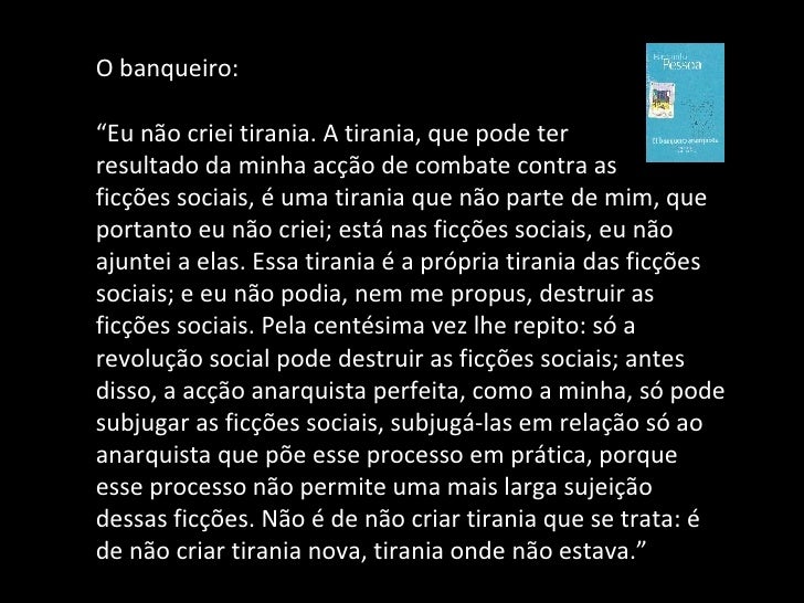 fernando pessoa banqueiro anarquista